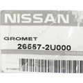 265572U000 - Electrical: Lens &amp; Housing Grommet for Nissan: 350Z, Altima, Armada, Frontier, Kicks, Kicks Play, LEAF, Maxima, Micra, Murano, NV200, Pathfinder, Pathfinder Armada, Qashqai, Quest, Rogue, Rogue Select, Rogue Sport, Sentra, TITAN, TITAN XD, Versa, Versa Note, Xterra Image