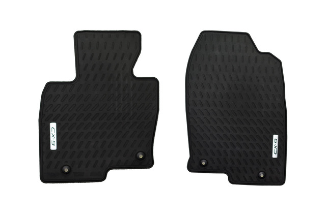 TA0AV0350 - Interior: 2022-2023 Mazda CX-9 Front &amp; Rear All Weather Front Floor Mats for Mazda: CX-9 Image