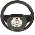 HC3Z3600EC - : 2017-2019 Ford F-250 &amp; F-350 Super Duty Steering Wheel Leather Ebony for Ford: F-250 Super Duty, F-350 Super Duty, F-450 Super Duty Image