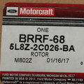 5U2Z1V125Z - : Rotor for Ford: Escape | Mercury: Mariner Image