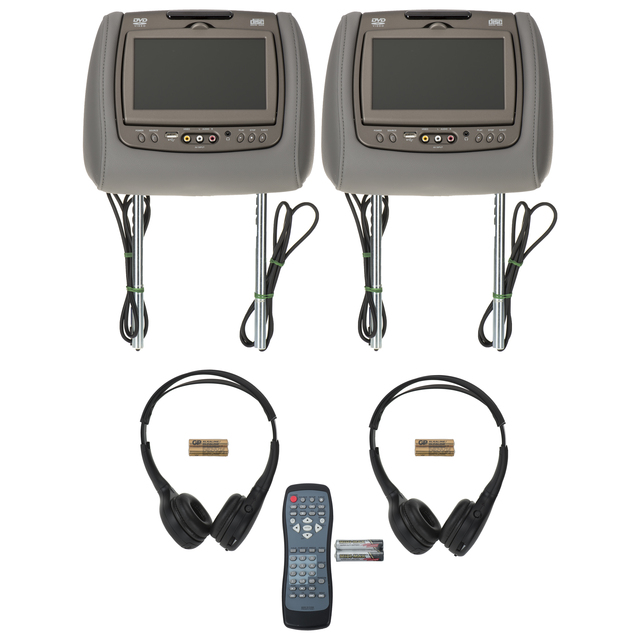 23309575 - Audio/Video: OEM NEW 2015-2019 GM Chevrolet Display Asm-Front Seat Head Restraint GM 23309575 for Cadillac: Escalade, Escalade ESV | Chevrolet: Silverado 1500, Silverado 2500 HD, Silverado 3500 HD, Suburban, Suburban 3500 HD, Tahoe | GMC: Sierra 1500, Sierra 2500 HD, Sierra 3500 HD, Yukon, Yukon XL Image