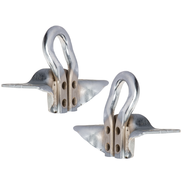HC3Z17N808A - Towing: OEM NEW 2017-2018 Ford F150 F350 Super Duty King Tow Hooks Chrome Hc3Z-17N808-A for Ford: E-350 Super Duty, E-450 Super Duty, F-250 Super Duty, F-350 Super Duty, F-450 Super Duty, F-550 Super Duty Image