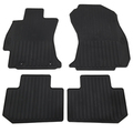 J501SSG200 - Interior: 2014-2015 Subaru Forester All Weather Floor Mats Rubber Black OEM NEW for Subaru: Forester Image