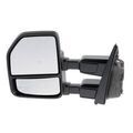 LC3Z17683NB - : 2020-2022 Ford Super Duty Left Driver Side Rear View Mirror Assembly Power Heated w/ Signal Blind Spot for Ford Image