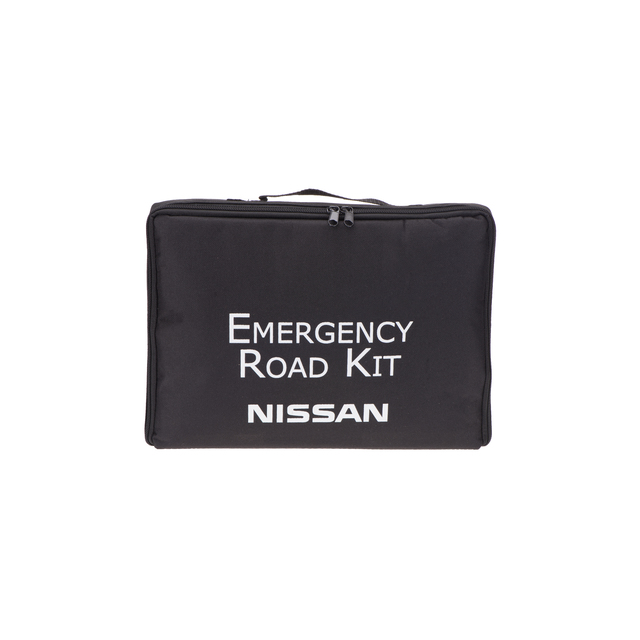 999A3SZ001 - Interior: Emergency Roadside Kit for Nissan: 200SX, 240SX, 300ZX, 370Z, Altima, ARIYA, Armada, Axxess, Cube, Frontier, GT-R, Juke, Kicks, Kicks Play, LEAF, Maxima, Murano, NV1500, NV200, NV2500, NV3500, NX, Pathfinder, Pickup, Pulsar NX, Qashqai, Quest, Rogue, Rogue Sport, Sentra, Stanza, TITAN, TITAN XD, Versa, Xterra, Z Image