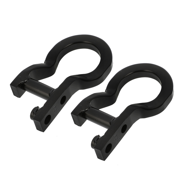 84195908 - Towing: OEM NEW 2020-21 GM Chevrolet Silverado Black Tow Recovery Hooks Package 84195908 for Chevrolet: Silverado 1500 Image
