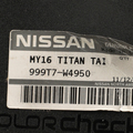999T7W4950 - Bed Products: Bed Tailgate Guard (w/Titan Box &amp; for Nissan: TITAN, TITAN XD Image