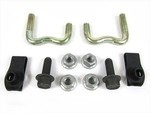 82206124 - : 2002-2007 Jeep Liberty FRONT Tow Towing Hooks Kit Set MOPAR GENUINE OE BRAND NEW for Mopar Image