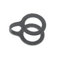12633903 - : OEM NEW 2010-11 GM Cadillac SRX Sport Turbocharger Oil Feed Tube Gasket 12633903 for GM Image