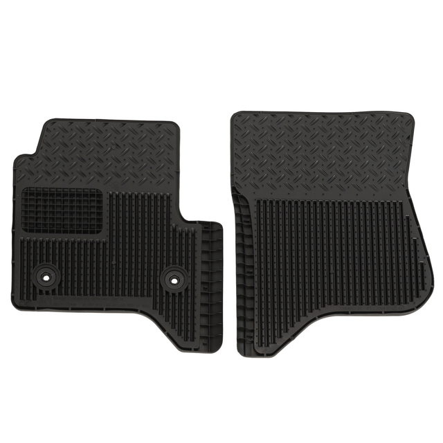19302937 - Interior: Floor Mats, All-Weather, Front for Chevrolet: Silverado 1500, Silverado 1500 LD, Silverado 2500 HD, Silverado 3500 HD | GMC: Sierra 1500, Sierra 1500 Limited, Sierra 2500 HD, Sierra 3500 HD Image