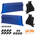J101SVA000E4 - : OEM NEW 2016-2020 Subaru WRX STI Splash Guards Rear Aero WR- Blue J101SVA000E4 for Subaru: WRX Image