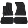 J501SSA110 - : OEM NEW 2003-2008 Subaru Forester Black All Weather Floor Mats Rubber J501SSA110 for Subaru Image