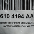 6104194AA - 3.6L Gas; Engine: Hex Flange Head Bolt, Left Cylinder Head for Chrysler: 200, 300, Crossfire, Pacifica, Town &amp; Country, Voyager | Dodge: Avenger, Caravan, Challenger, Charger, Durango, Grand Caravan, Journey | Jeep: Cherokee, Gladiator, Grand Cherokee, Grand Cherokee L, Grand Cherokee WK, Wrangler, Wrangler JK | Ram: 1500, 1500 Classic, C/V, ProMaster 1500, ProMaster 2500, ProMaster 3500 Image