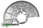 F4TZ2K005B - Brakes: Splash Shield for Ford: Bronco, F-150 Image