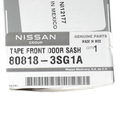 808183SG1A - Body: Black Out Tape for Nissan: Sentra Image