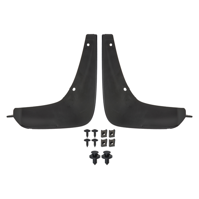 999J24ZKH304 - Exterior: 2014 Nissan Versa Note Rear Painted Black Mud Flap Splash Guard OEM NEW Genuine for Nissan: Versa, Versa Note Image