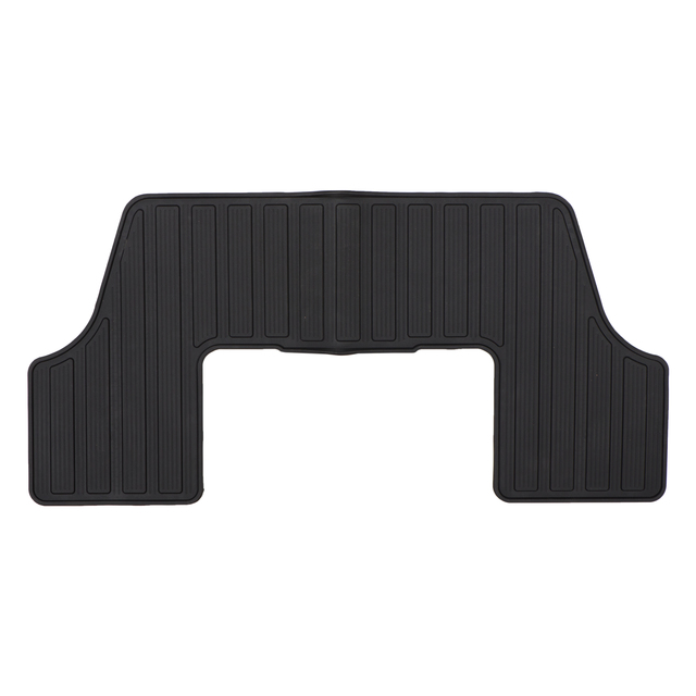 9A8Z7413182CA - Interior: 2009-2015 Ford Flex Lincoln MKT Third 3rd Row Rubber All Weather Floor Mat Black OEM NEW for Ford: Flex | Lincoln: MKT Image