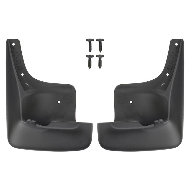 12496349 - Exterior: 2000-2005 Chevrolet Impala GMC Savana Front Molded Splash Guards Black for Chevrolet: Impala Image