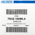 7R3Z16098A - Body: Emblem for Ford: Mustang Image