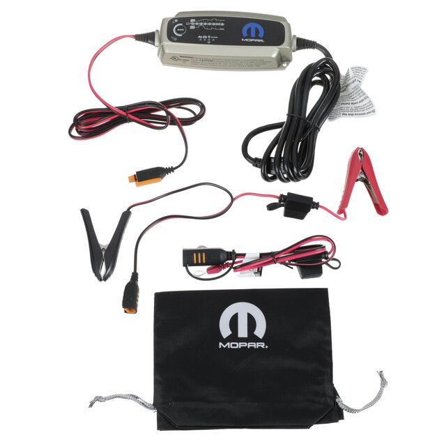 82213378AB - Lighting &amp; Electrical Accessories: OEM NEW 2014-17 Mopar Dodge Challenger Charger Viper Battery Charger 82213378AB for Mopar Image