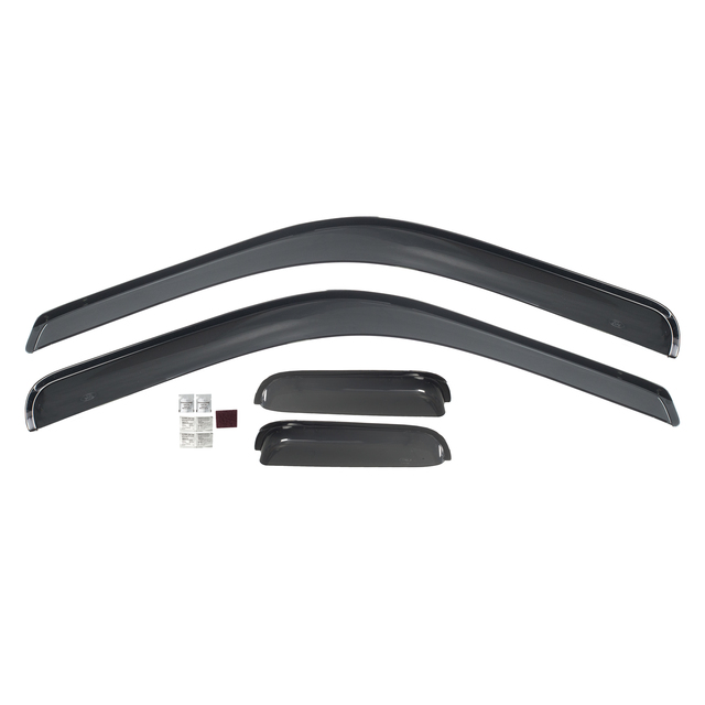 VGC3Z18246B - Exterior: OEM NEW 2004-2016 Ford F350 F250 Side Window Deflectors - Supercab Vgc3Z-18246-B for Ford: E-350 Super Duty, E-450 Super Duty, F-250 Super Duty, F-350 Super Duty, F-450 Super Duty, F-550 Super Duty Image