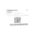 FT4Z5842528D - Body: Nameplate for Ford Image