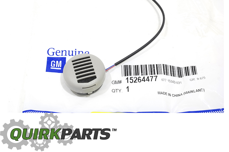15264477 - Body: Microphone for Buick: Rainier, Rendezvous | Chevrolet: Cobalt, Equinox, HHR | Hummer: H2, H3, H3T | Pontiac: Aztek, G5 | Saturn: L100, L200, L300, LW200, LW300 Image