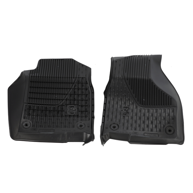 82215759AC - Interior Accessories: OEM NEW 2019-20 Mopar Ram 2500 All-Weather Mat Kit Regular Cab Black 82215759AC for Ram: 2500, 3500 Image
