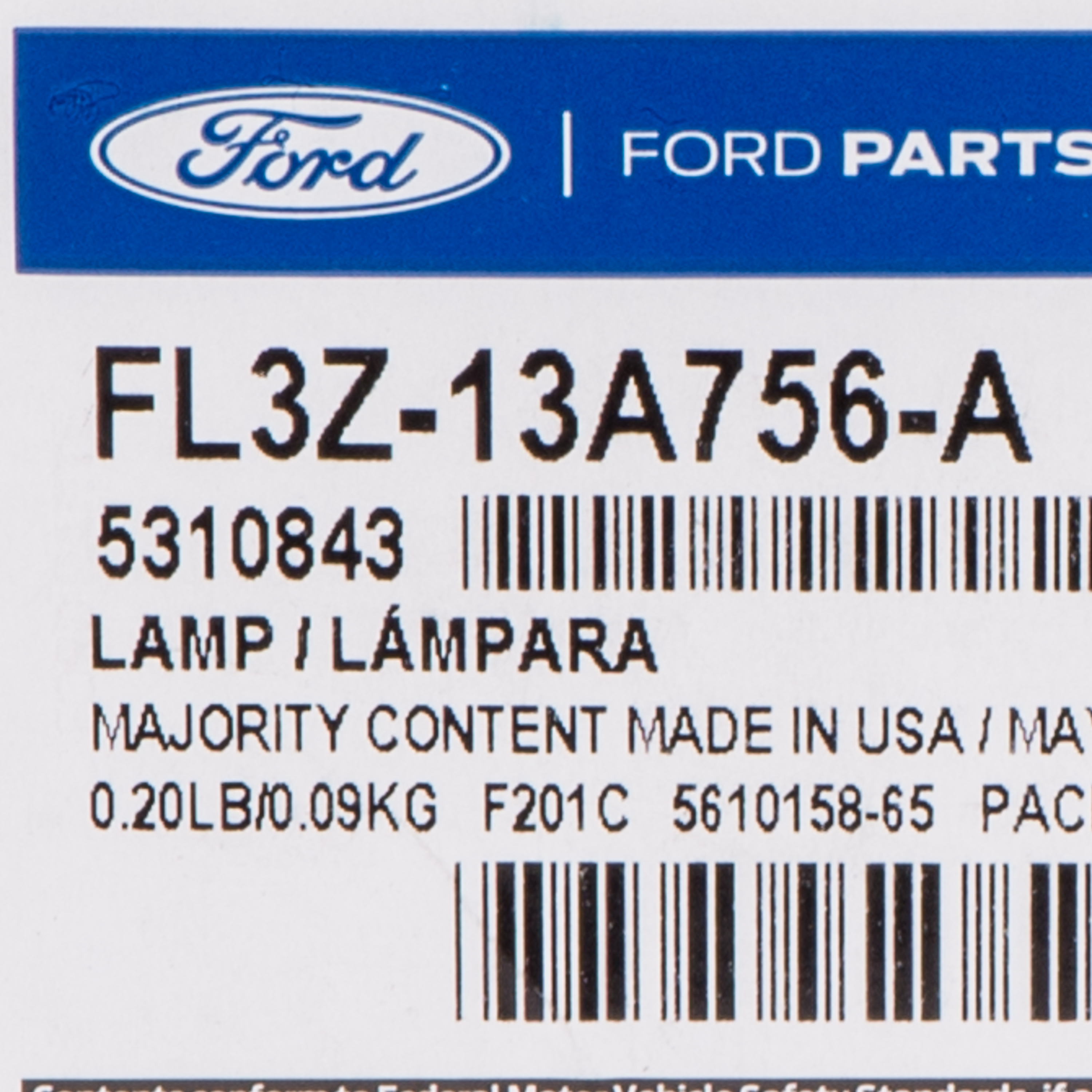 FL3Z13A756A - : Cargo Lamp for Ford: F-150, F-250 Super Duty, F-350 Super Duty, F-450 Super Duty Image