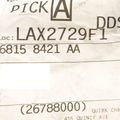 68454727AA - Rear Axle; American Axle 292 MM Dual Rear Wheels; Differential and Drive Line: Differential Side Bearing Kit for Ram: 2500, 3500 Image