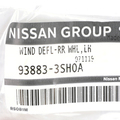 938833SH0A - Body: Air Deflector for Nissan: Sentra Image