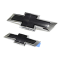 84722856 - : OEM NEW 15-20 GM Chevrolet Tahoe Front and Rear Bowtie Emblems in Black 84722856 for Chevrolet: Suburban, Suburban 3500 HD, Tahoe Image