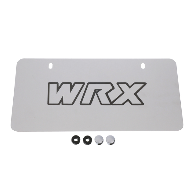 SOA342L106 - Exterior: OEM NEW 2008-2011 Subaru Impreza WRX STI Stainless Steel Marque Plate SOA342L106 for Subaru: BRZ, Impreza Image