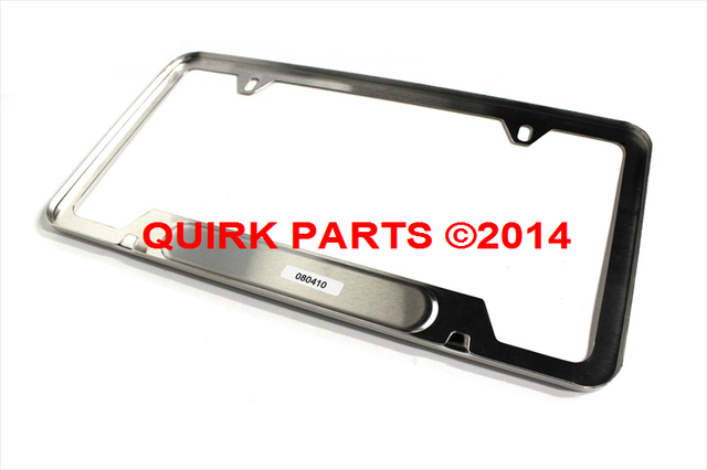 83P10 - Exterior: License Plate Frame - Mazda2 Logo for Mazda: 2 Image