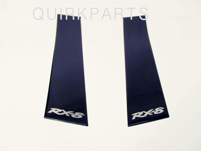 88K10 - Exterior: 2008 2009 2010 2011 Mazda RX-8 Pillar Appliques GENUINE OEM NEW for Mazda: RX-8 Image