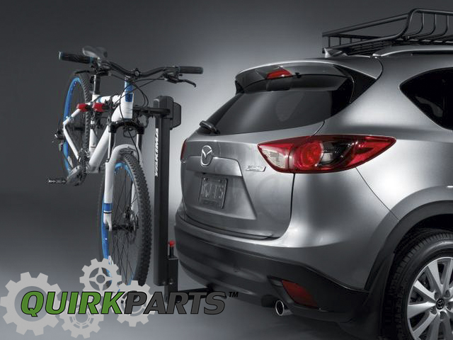 8EZ18 - Cargo Management: Hitch Carrier, Thule, Vertex 2 Bike for Mazda: CX-5, CX-50, CX-9 Image