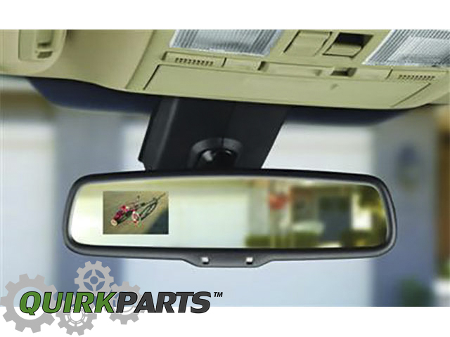 8FN01A - Interior: Auto-Dimming Display Mirror Requires Camera for Mazda: CX-7, CX-9 Image