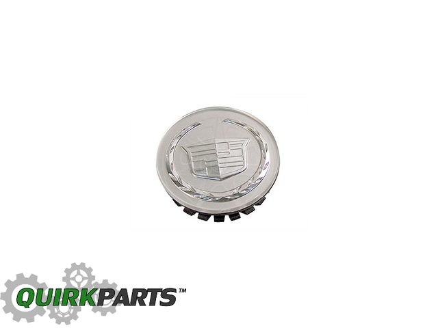 17800014 - Wheel Accessories: OEM NEW 2005-11 GM Cadillac DTS Wheel Hub Center Cap w/ Crest &amp; Wreath 17800014 for Cadillac: CTS, DTS, SRX, STS, XLR Image