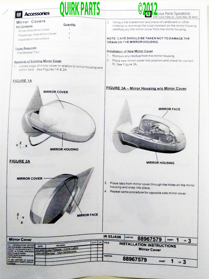 17800740 - Exterior: 2007-2011 Avalanche Silverado Suburban Tahoe Sierra Mirror Cover Summit White OE for Chevrolet: Avalanche, Avalanche 1500, Avalanche 2500, Silverado 1500, Silverado 1500 Classic, Silverado 1500 HD Classic, Silverado 2500 HD, Silverado 2500 HD Classic, Silverado 3500 Classic, Silverado 3500 HD, Suburban 1500, Suburban 2500, Tahoe | GMC: Yukon Image