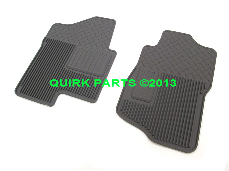 19210586 - Interior: Floor Mats, All-Weather, Front for Cadillac: Escalade, Escalade ESV, Escalade EXT | Chevrolet: Avalanche, Silverado 1500, Silverado 1500 Classic, Silverado 1500 HD Classic, Silverado 2500 HD, Silverado 2500 HD Classic, Silverado 3500 Classic, Silverado 3500 HD, Suburban 1500, Suburban 2500, Tahoe | GMC: Sierra 1500, Sierra 1500 Classic, Sierra 1500 HD Classic, Sierra 2500 HD, Sierra 2500 HD Classic, Sierra 3500 Classic, Sierra 3500 HD, Yukon, Yukon XL 1500, Yukon XL 2500 Image