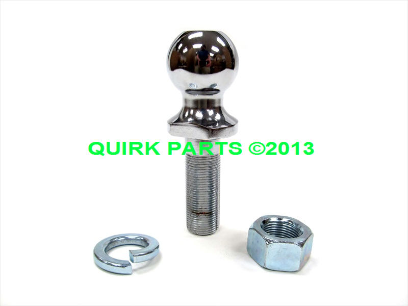 19245478 - Trailering: Genuine GM OEM Hitch Ball 7/8 Ball 2000lb Max Load 3/4 - 1-7/8 Silverado NEW for Buick: Enclave, Envision | Cadillac: Escalade, Escalade ESV, Escalade EXT, SRX, XT5 | Chevrolet: Colorado | GMC: Canyon Image