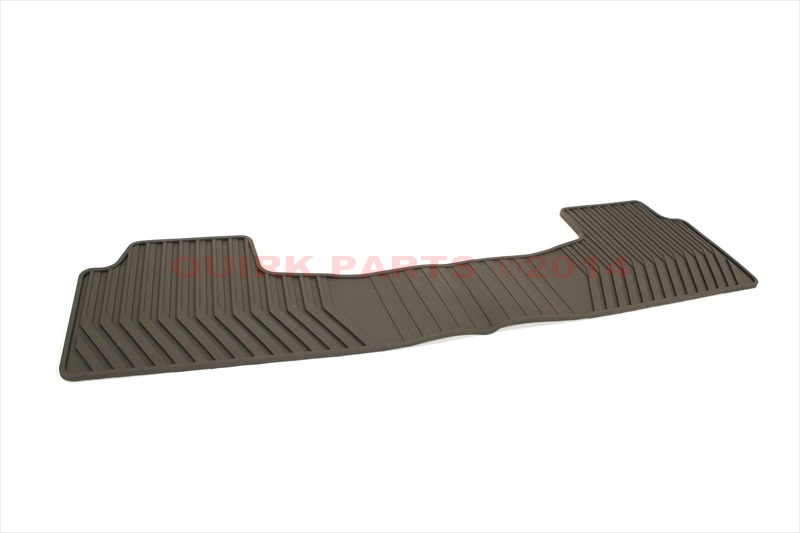 22858827 - Interior: Floor Mats, All-Weather, Rear for Cadillac: Escalade, Escalade ESV | Chevrolet: Suburban, Suburban 3500 HD, Tahoe | GMC: Yukon, Yukon XL Image