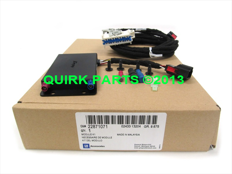 22871071 - Interior: Chevy GMC Buick Wireless Internet Mobile Wi-Fi Module OEM NEW for Buick: Enclave | Cadillac: Escalade, Escalade ESV | Chevrolet: Silverado 1500, Silverado 2500 HD, Silverado 3500 HD, Suburban, Suburban 3500 HD, Tahoe, Traverse | GMC: Acadia, Sierra 1500, Sierra 2500 HD, Sierra 3500 HD, Yukon, Yukon XL Image