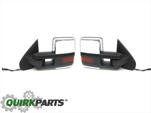 23372181 - Exterior: Trailering Mirrors, Chrome for Chevrolet: Silverado 1500, Silverado 1500 LD, Silverado 2500 HD, Silverado 3500 HD | GMC: Sierra 1500, Sierra 1500 Limited, Sierra 2500 HD, Sierra 3500 HD Image