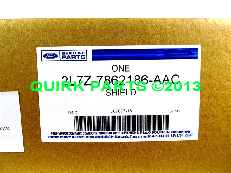 2L7Z7862186AAC - : 03-04 Lincoln Navigator Passenger Side Front Seat Valance Light Parchment OE NEW for Lincoln: Navigator Image