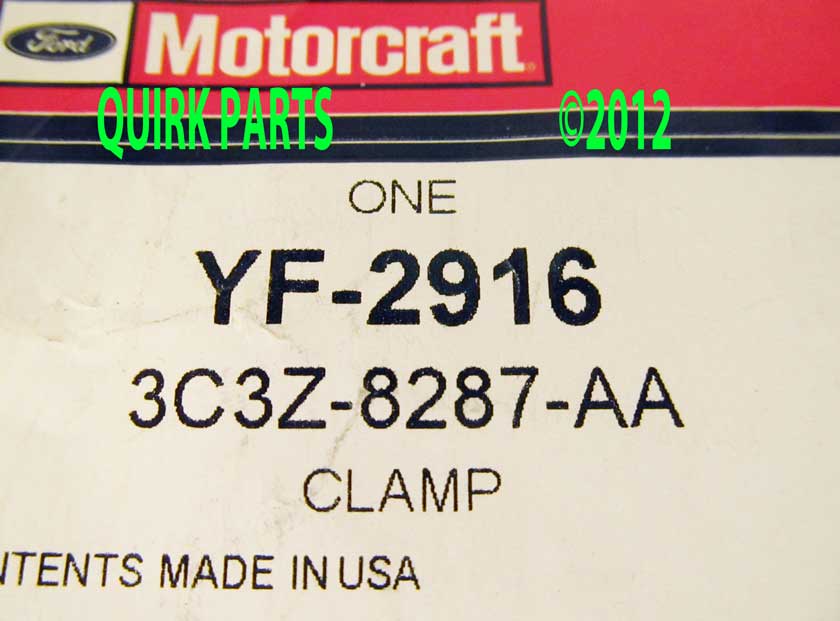 3C3Z8287AA - : Clamp Hose for Ford Image