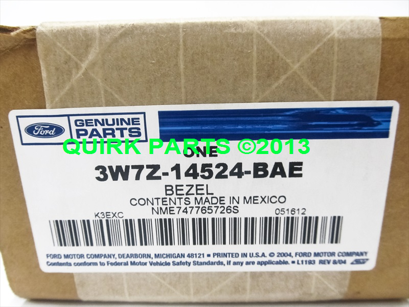 3W7Z14524BAE - Body: Switch Housing for Ford: Crown Victoria | Mercury: Grand Marquis, Marauder Image
