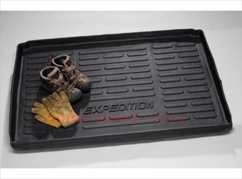 4L1Z7811600AAB - Interior: 2007-2014 Ford Expedition Cargo Area Protector Liner Black Trunk Mat OEM NEW for Ford: Expedition Image