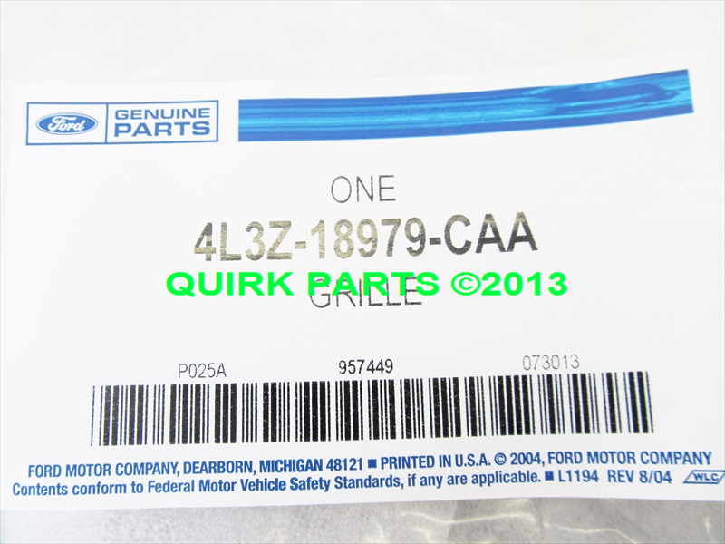 4L3Z18979CAA - Body: Speaker Grille for Ford: F-150 | Lincoln: Mark LT Image