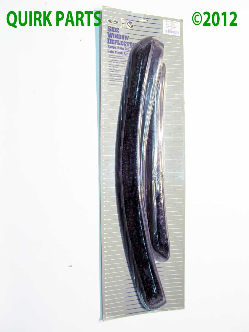 5G1Z18246AA - Exterior: 2005-2007 Ford Five Hundred &amp; Mercury Montego Window Deflectors / Rain Guards OE for Ford: Five Hundred, Taurus, Taurus X | Mercury: Sable Image